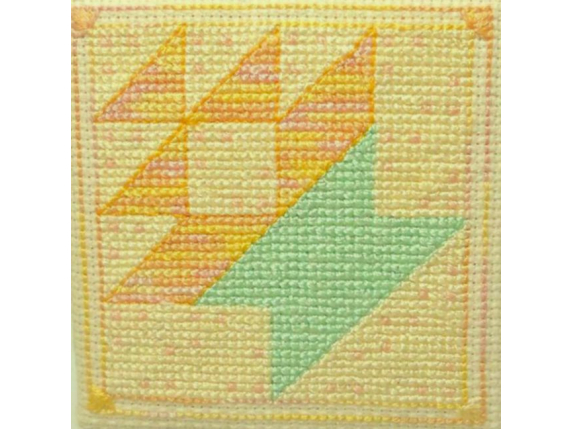 finished view basket quilt block pattern