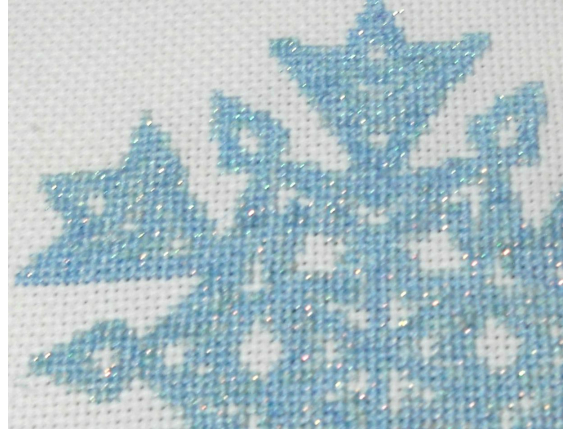 sparkle view top snowflake top