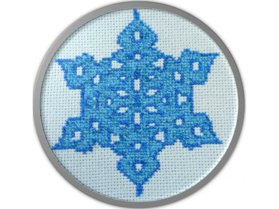 Electric Blue Snowflake  $3.00