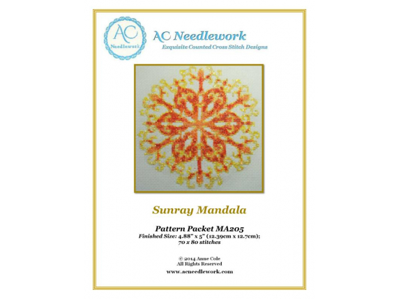 pattern cover sunray mandala