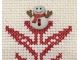 snowman close up SH 408 Snow Time Counted Cross Stitch Pattern