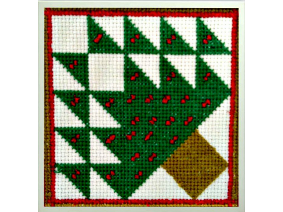 Christmas Tree Quilt Block  $3.00