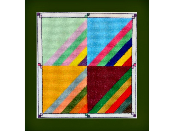 Roman Stripes Quilt Block  $7.00