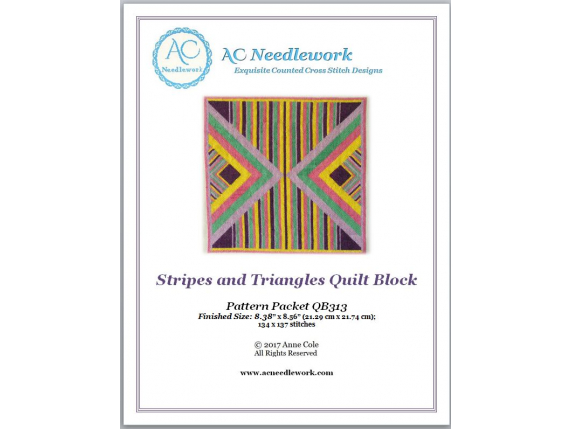 pattern cover Stripes and Triangles Pattern