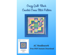 Crazy Quilt Block