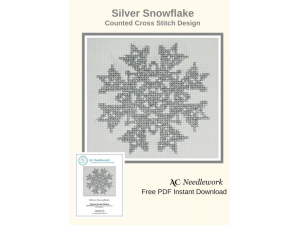  Silver Snowflake